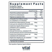 Cortisol Balance, 90 Capsules, by Vital Nutrients, image #4