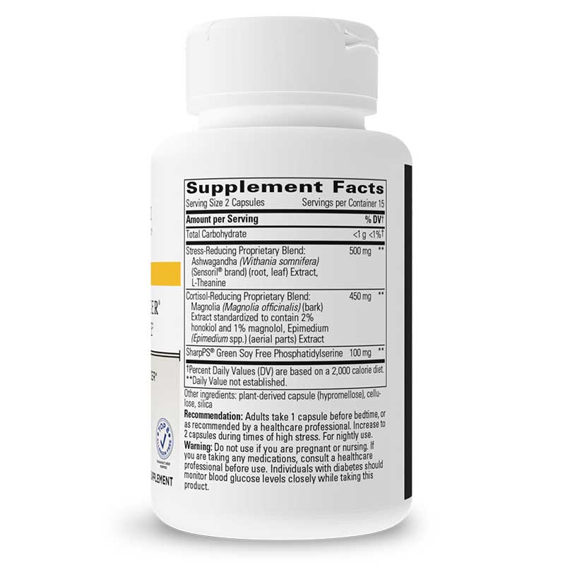 Cortisol Manager Allergen Free, 30 Veg Capsules, by Integrative Therapeutics, image #3