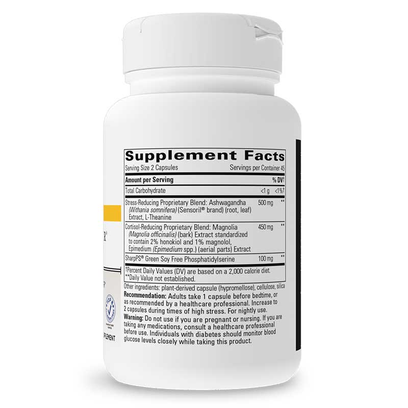 Cortisol Manager Allergen Free, 90 Veg Capsules, by Integrative Therapeutics, image #3