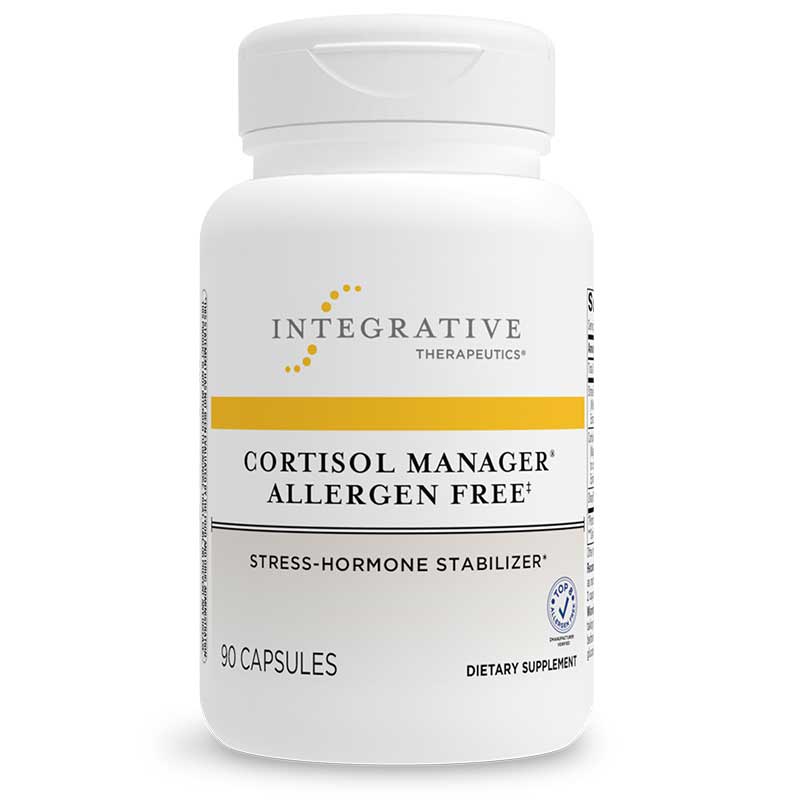 Cortisol Manager Allergen Free, by Integrative Therapeutics