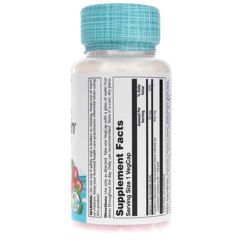 CranActin Urinary Tract Health, 30 Veg Capsules, by Solaray, image #2