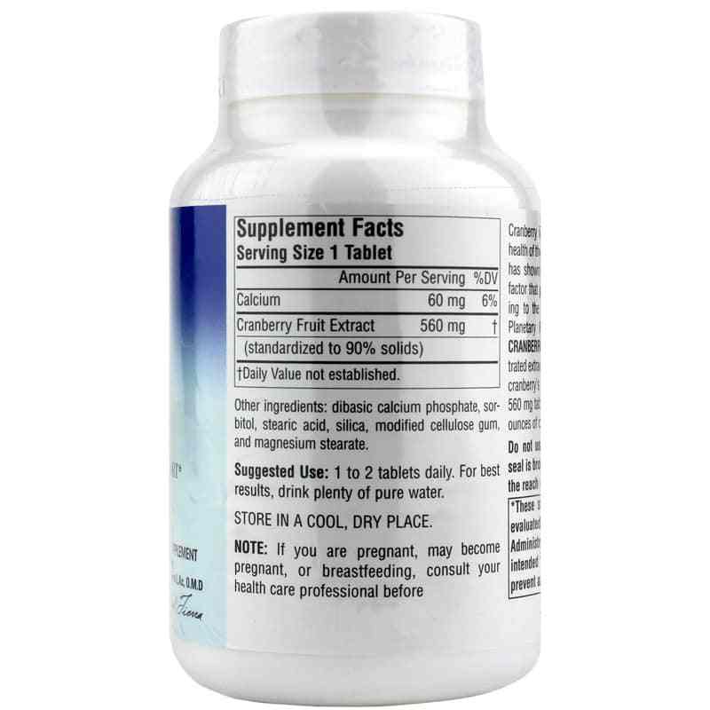 Cranberry Concentrate 560 Mg Full Spectrum, 90 Tablets, by Planetary Herbals, image #2
