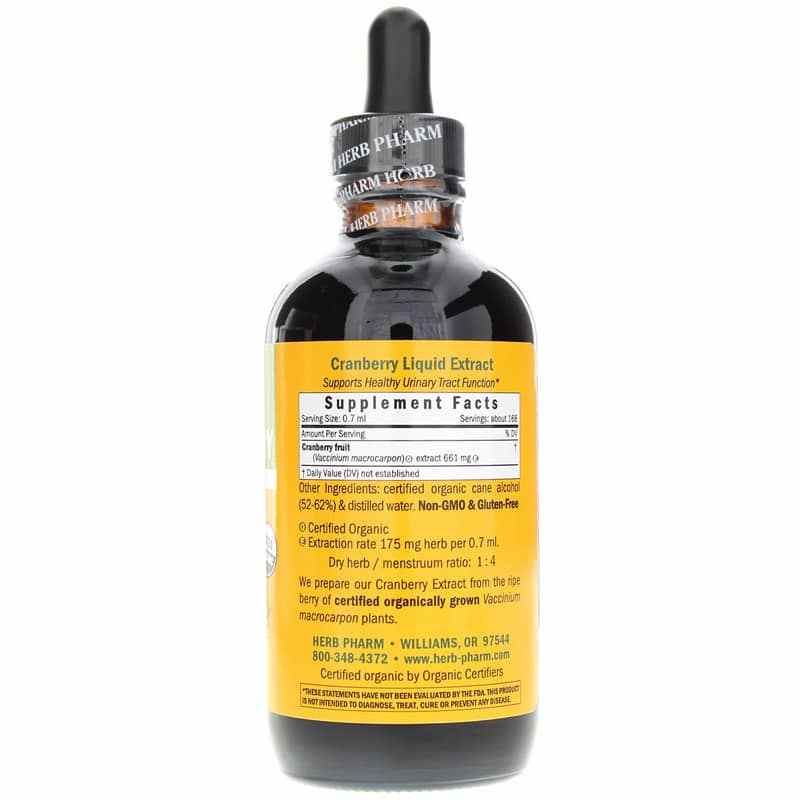 Cranberry Extract, 4 Oz, by Herb Pharm, image #2