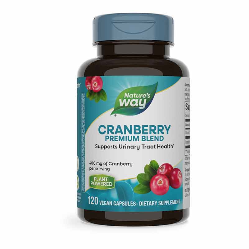 Cranberry Premium Blend Capsules, 120 Vegan Capsules, by Natures Way