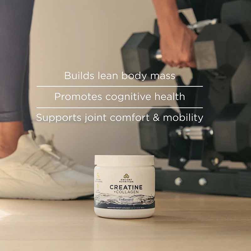 Creatine + Collagen, Unflavored, by Ancient Nutrition, image #4