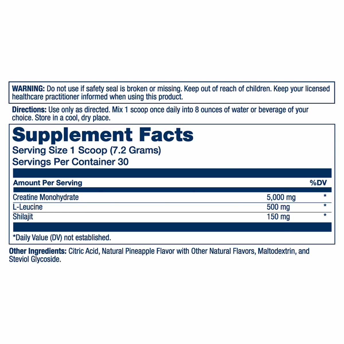 Creatine With Shilajit, by Solaray