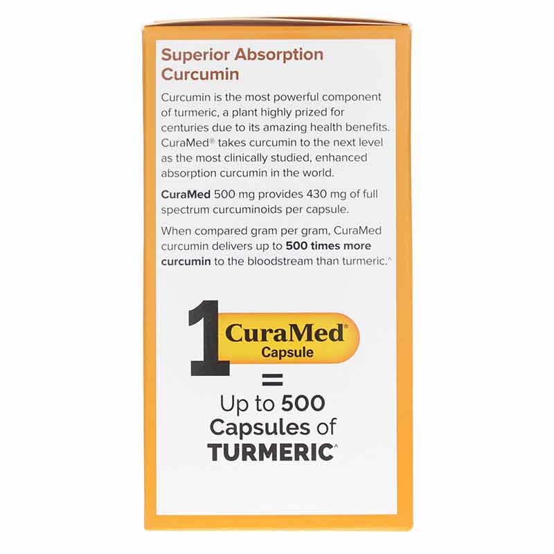 CuraMed 500 Mg Vegan, by Terry Naturally, image #4