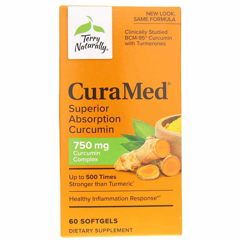 CuraMed 750 Mg, 60 Softgels, by Terry Naturally