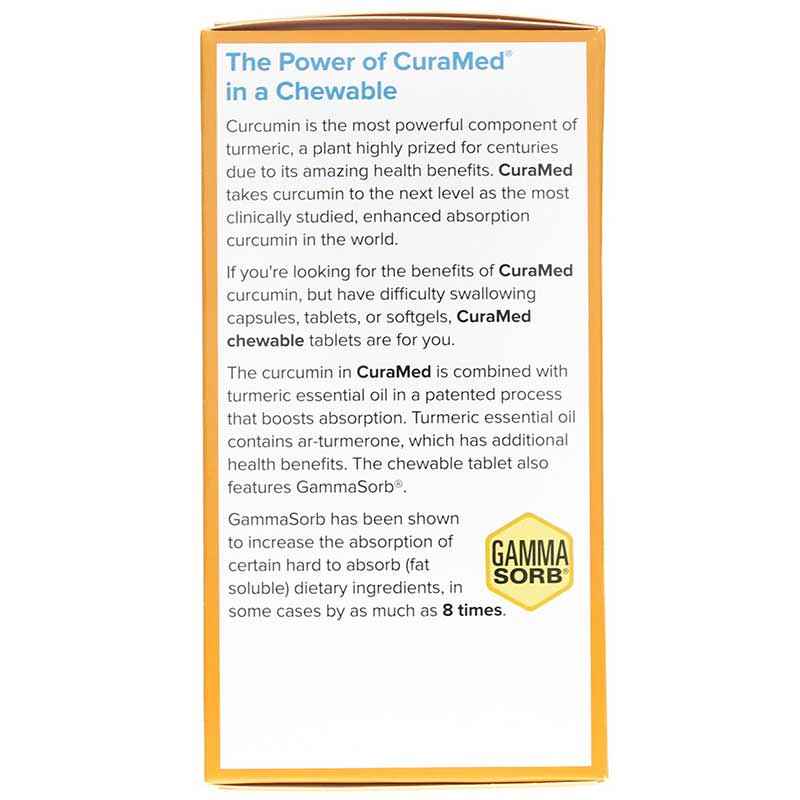 CuraMed Chewable 100 Mg, by Terry Naturally, image #4
