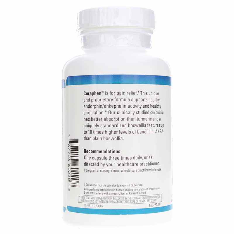 Curaphen, 120 Capsules, by EuroMedica, image #3