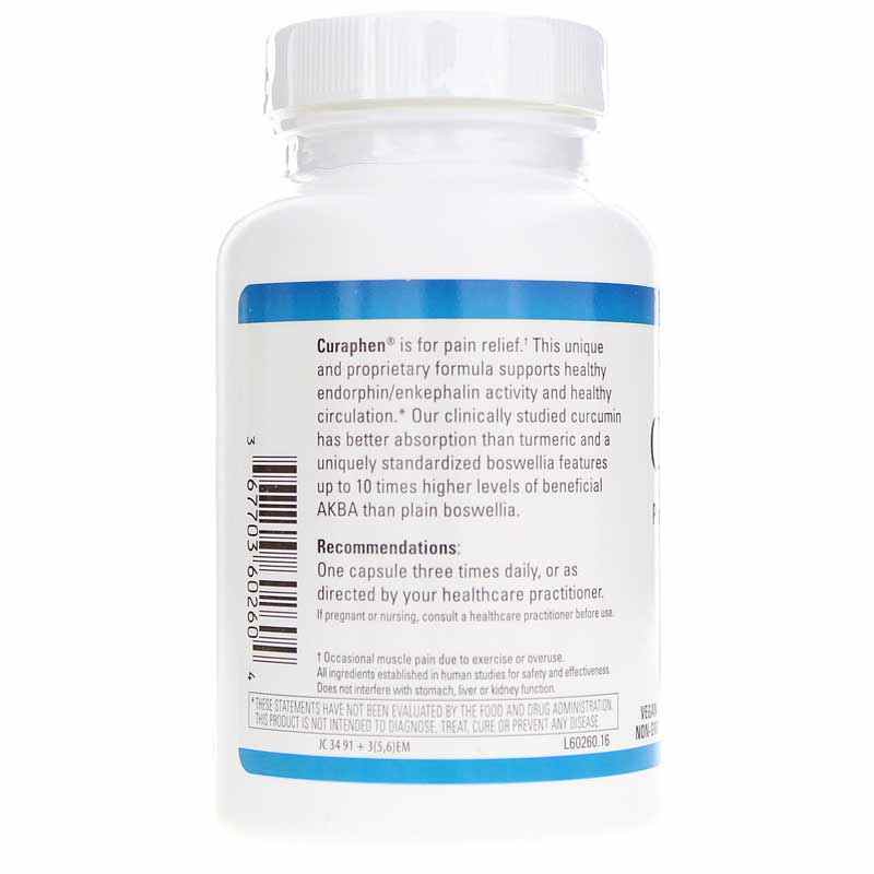 Curaphen, 60 Capsules, by EuroMedica, image #3