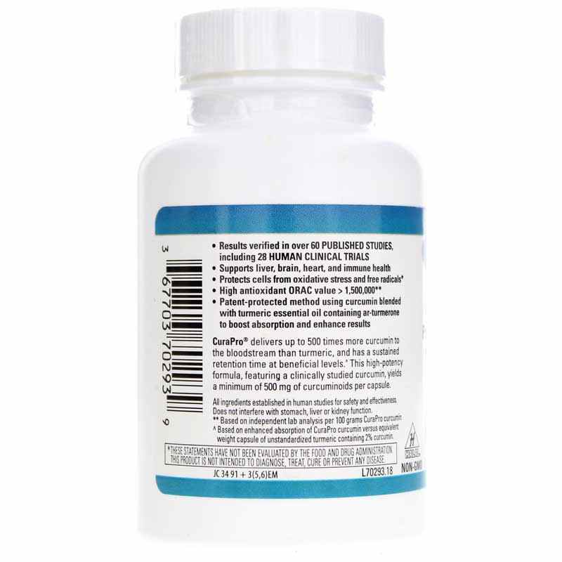 CuraPro 750 Mg, 30 Softgels, by EuroMedica, image #3