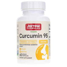 Curcumin 95 500 Mg, 60 Capsules, by Jarrow Formulas