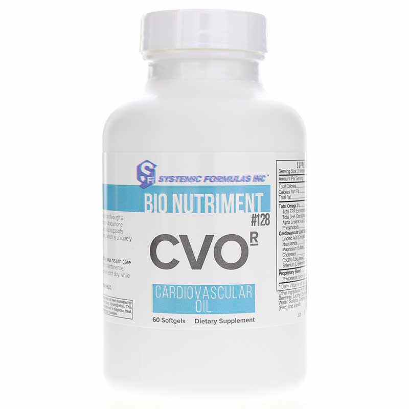 CVO-R Cardiovascular Oil, Systemic Formulas – Professional Supplement ...