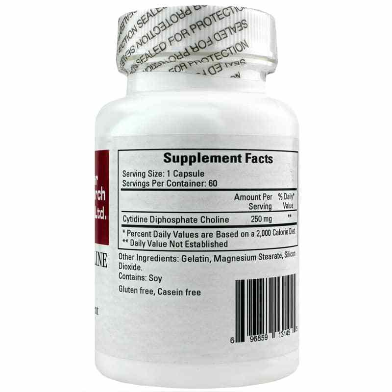 Cytidine Choline 250 Mg, by Cardiovascular Research, image #2