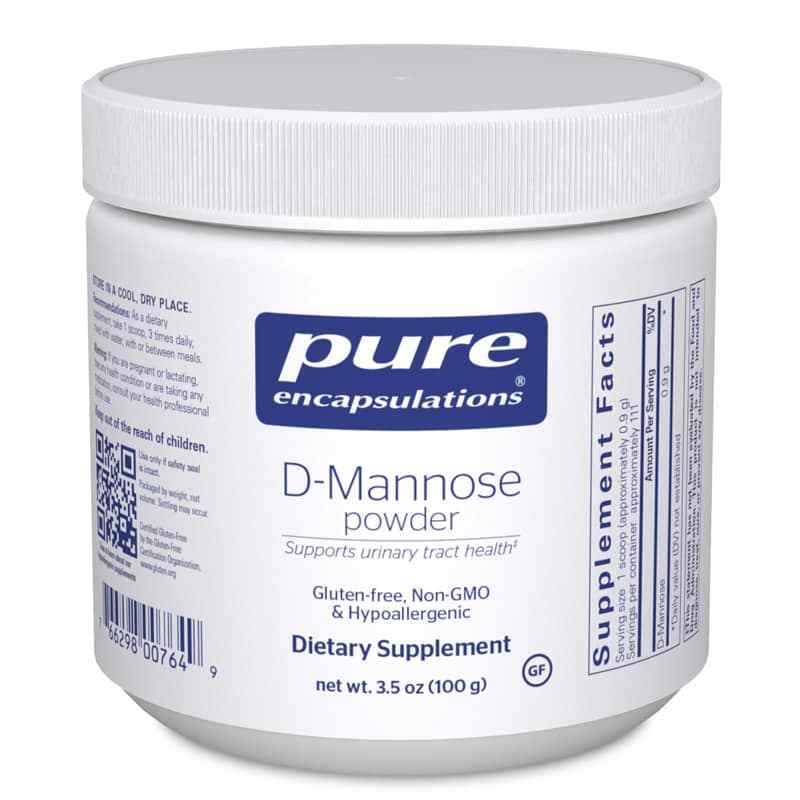 d-Mannose, 100 Grams, by Pure Encapsulations