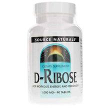 D-Ribose 1, 90 Tablets, by Source Naturals