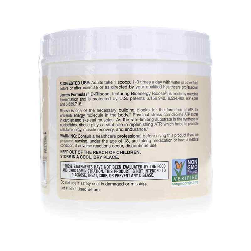 D-Ribose Powder, 7.05 Oz, by Jarrow Formulas, image #3