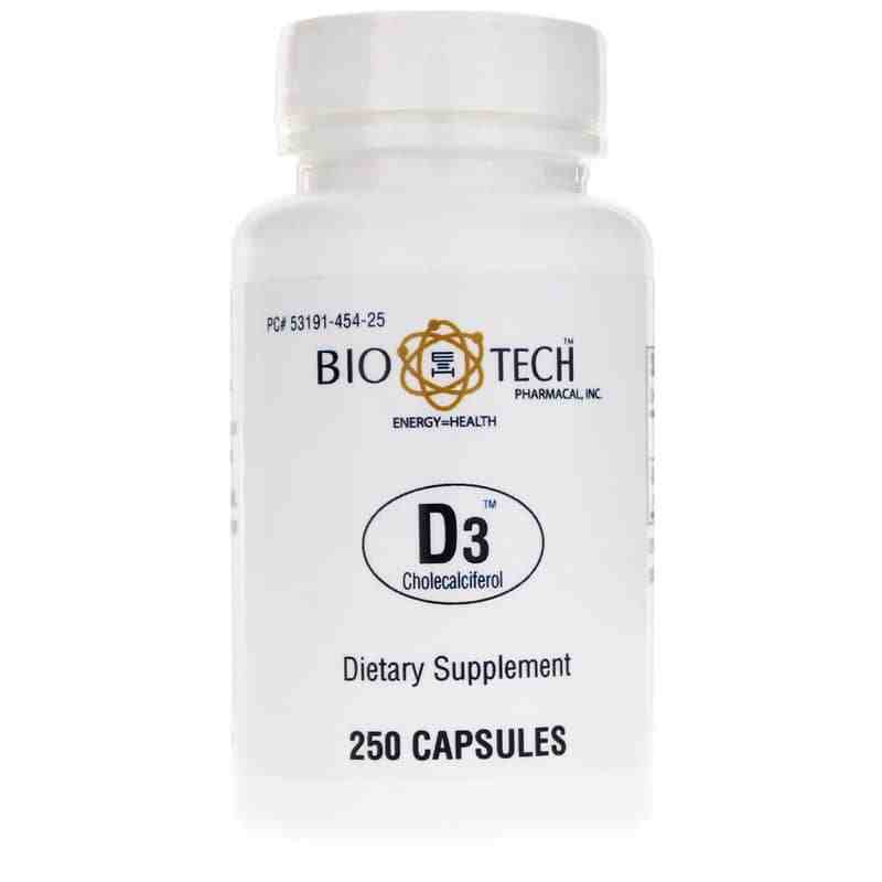 D3 1000 IU, by Bio-Tech Pharmacal