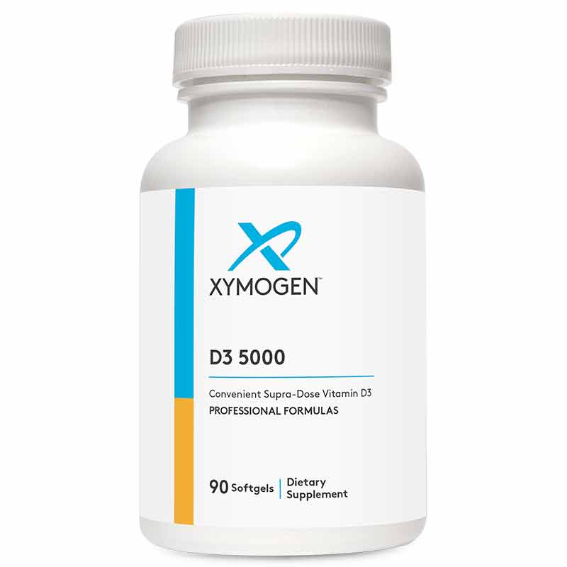 D3 5000, 90 Softgels, by Xymogen