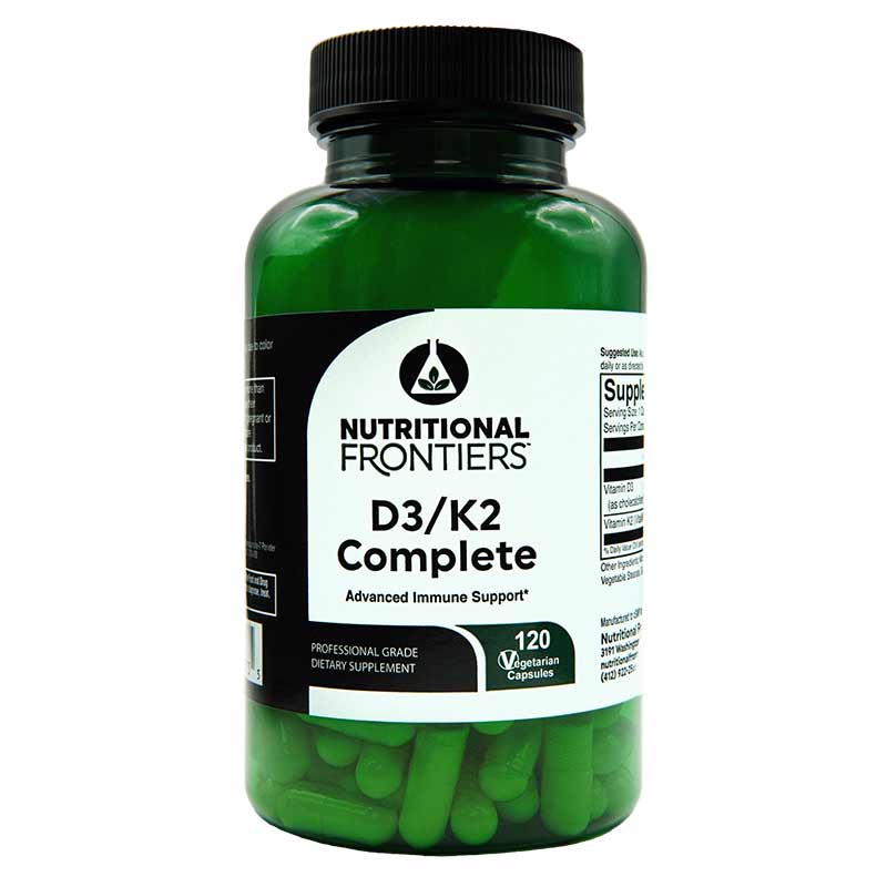 D3/K2 Complete, by Nutritional Frontiers