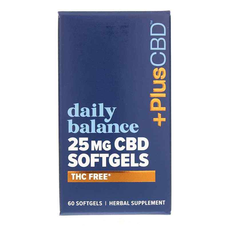 Daily Balance THC Free CBD 25 Mg, by PlusCBD Oil