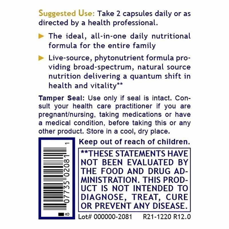Dailey One Daily One, Premier Research Labs – Professional Supplement Center
