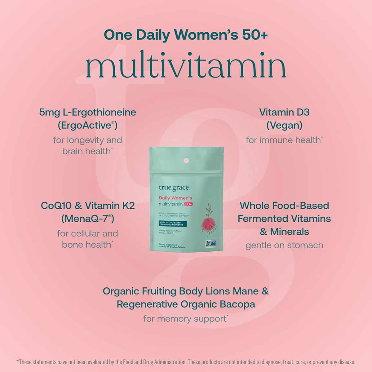 Daily Women's 50+ Multi, by True Grace