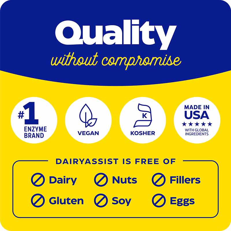 Dairy Assist, 30 Capsules, by Enzymedica, image #8