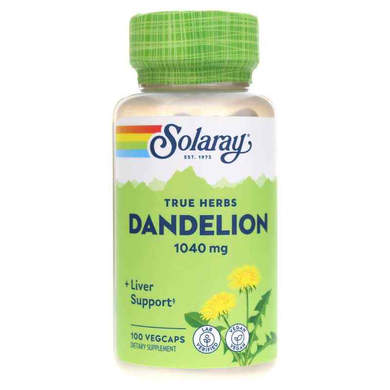 Dandelion, 100 Veg Capsules, by Solaray