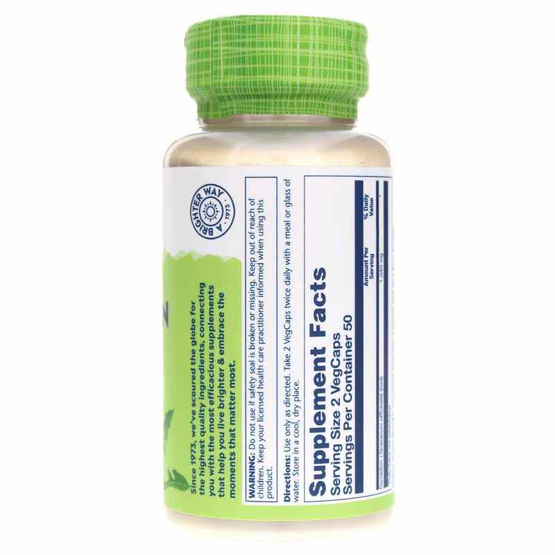 Dandelion, 100 Veg Capsules, by Solaray, image #2