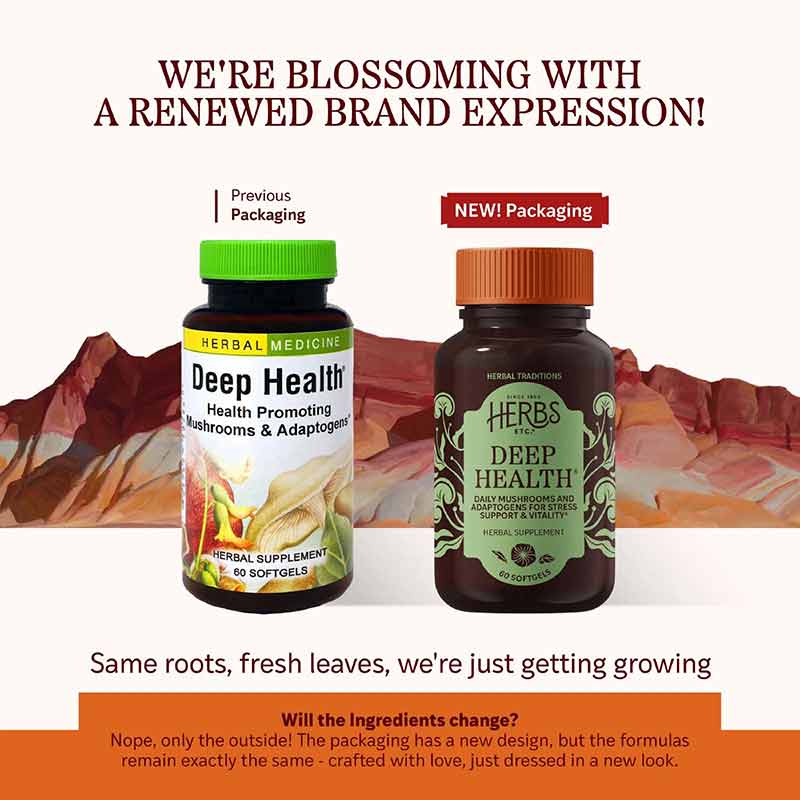 Deep Health Softgels, 60 Softgels, by Herbs, Etc, image #3