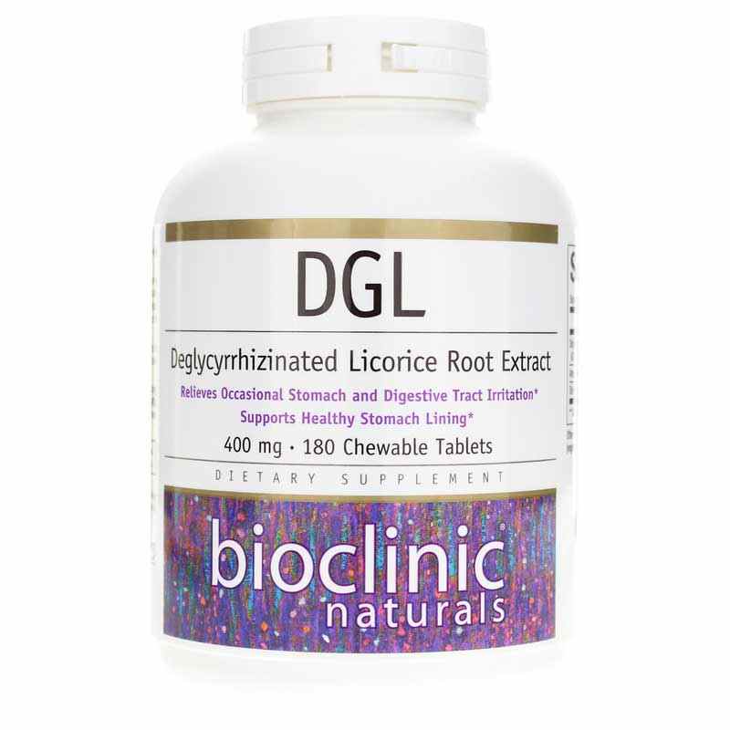 DGL 400 Mg, by Bioclinic Naturals