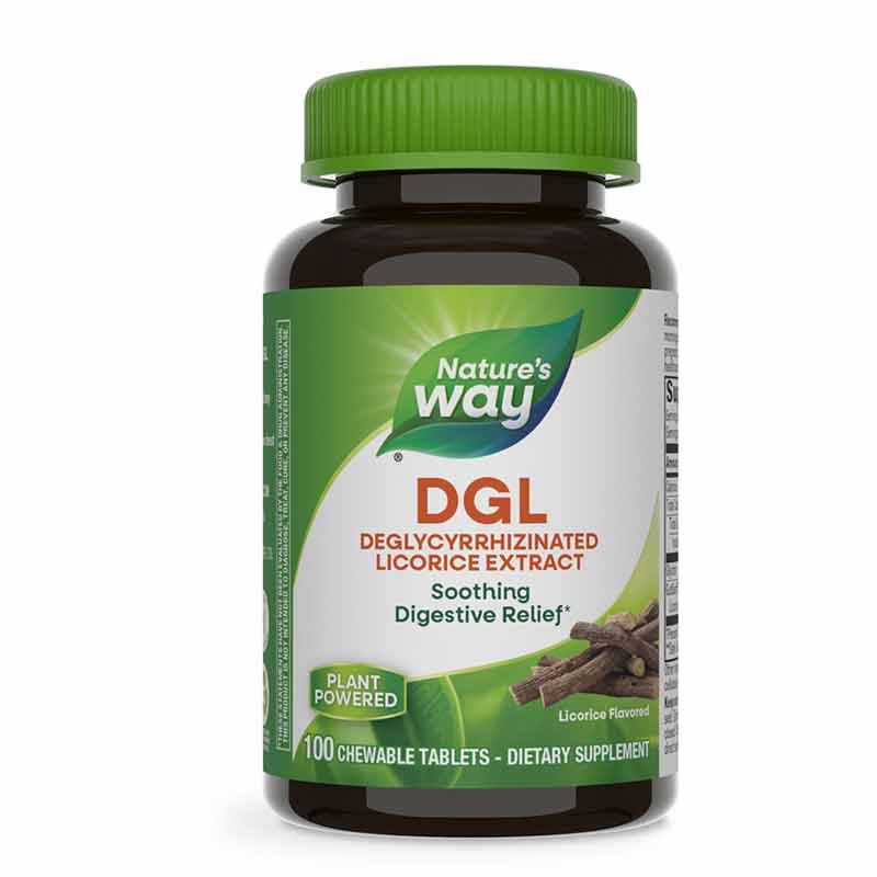 DGL Licorice Flavor, by Natures Way