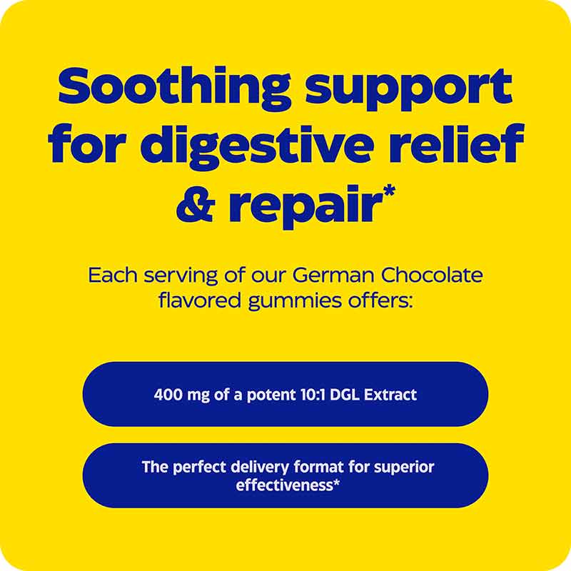DGL Stomach Soothe Gummies, by Enzymedica, image #5