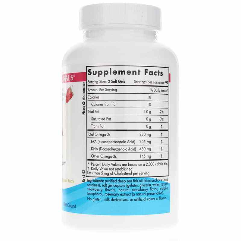 DHA Strawberry, 180 Softgels, by Nordic Naturals, image #2