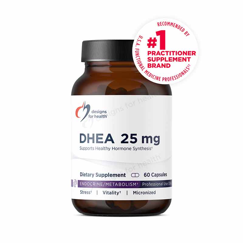 DHEA 25 Mg, by Designs For Health