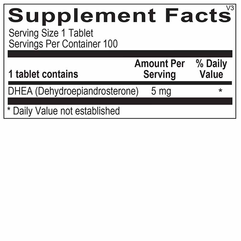 DHEA 5 Mg, by Ortho Molecular, image #2