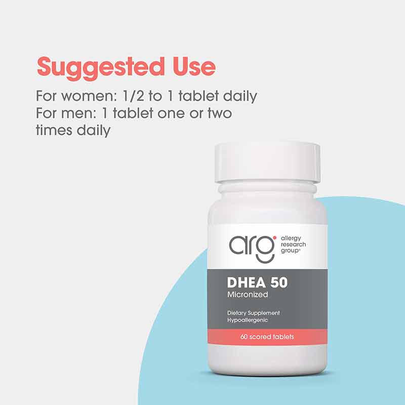 DHEA 50 Mg, by Allergy Research Group, image #4