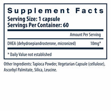 DHEA (micronized) 10 Mg, 60 Veg Capsules, by Vital Nutrients