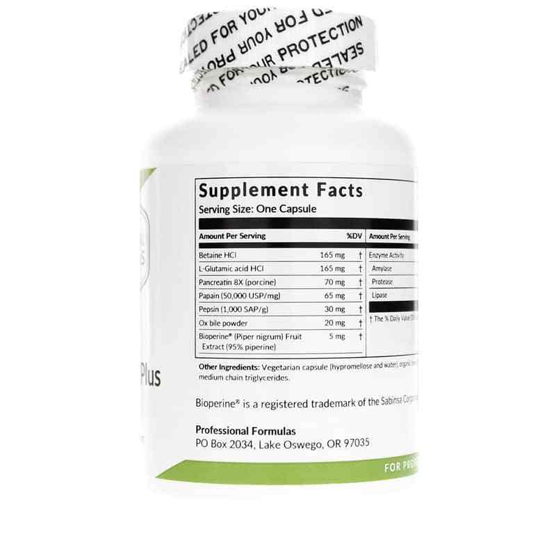 Di-Gest Plus Digestive Aid Capsules, by Professional Formulas, image #2