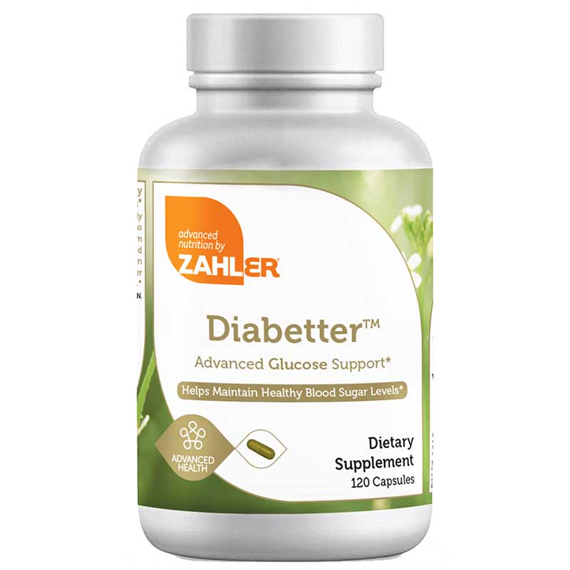 Diabetter Advanced Glucose Support, by Zahler