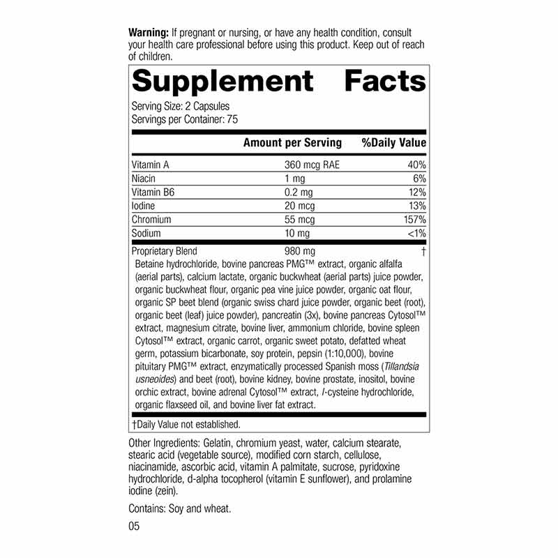 Diaplex, by Standard Process, image #2