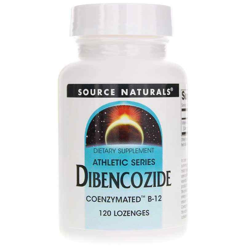 Dibencozide Coenzymated B-12, 120 Lozenges, by Source Naturals