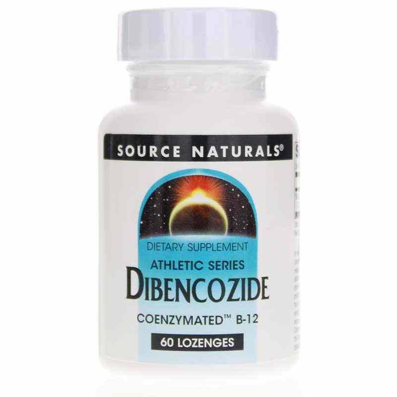 Dibencozide Coenzymated B-12, 60 Lozenges, by Source Naturals