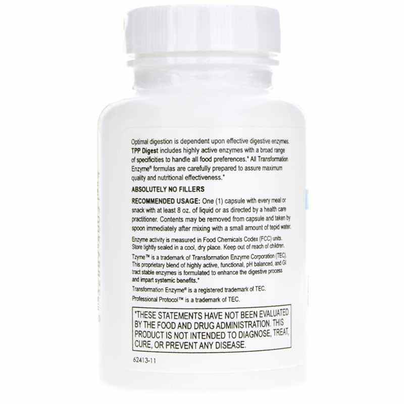 Digest, 60 Capsules, by Transformation Enzyme, image #3