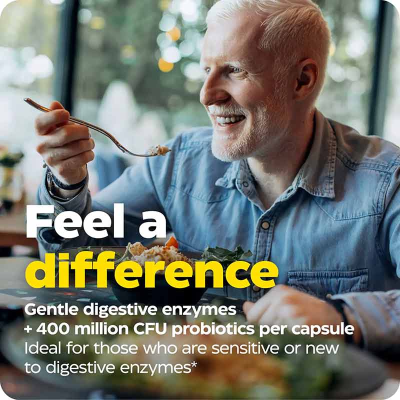 Digest Basic + Probiotics, 90 Capsules, by Enzymedica, image #4