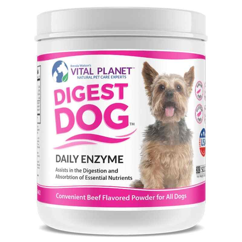 Digest Dog Daily Enzyme Powder, by Vital Planet