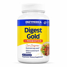 Digest Gold + Probiotics, 45 Capsules, by Enzymedica
