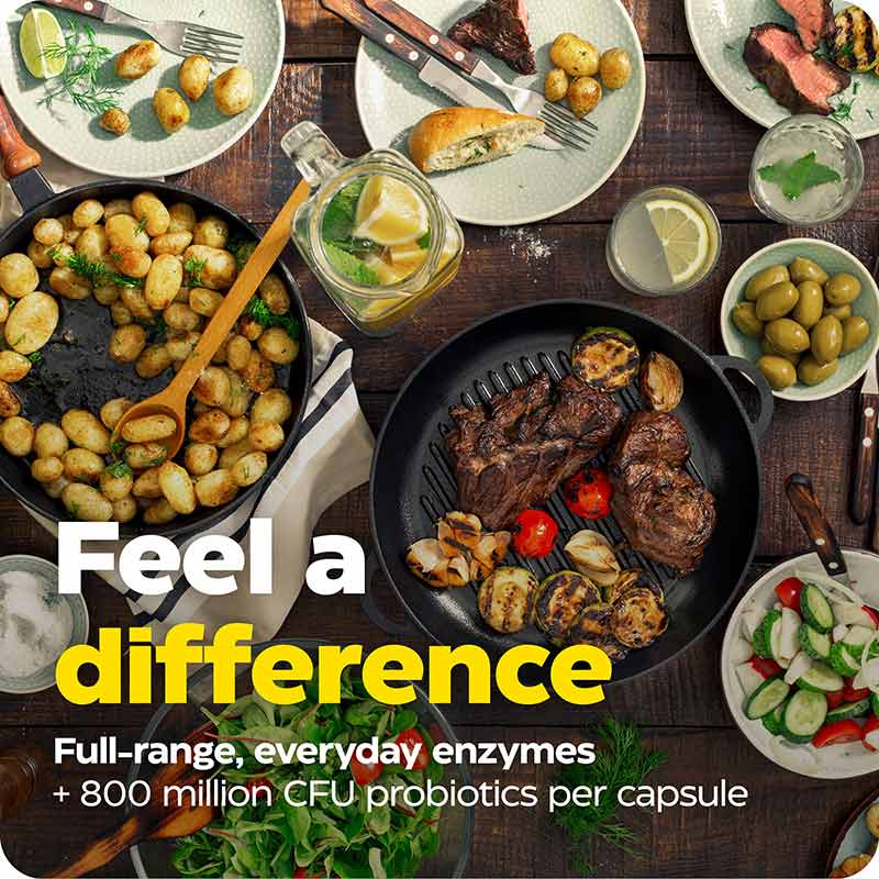 Digest Complete + Probiotics, 30 Capsules, by Enzymedica, image #4